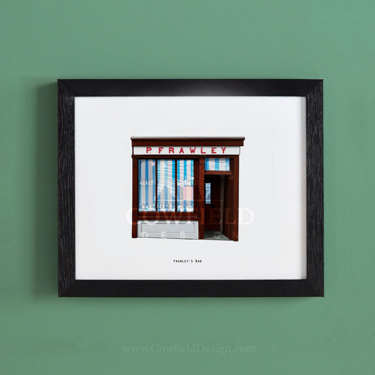 Frawley’s Bar - Clare Illustrated Pubs of Clare