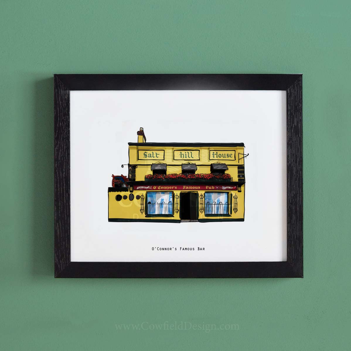 Illustrated Pubs of Galway