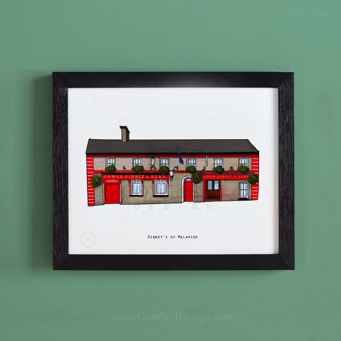 8x10 Custom Pub Print