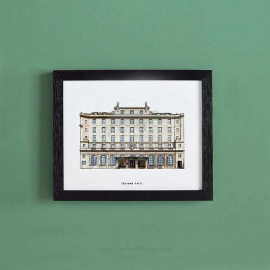 Upgrade to Custom Hotel Illustration.