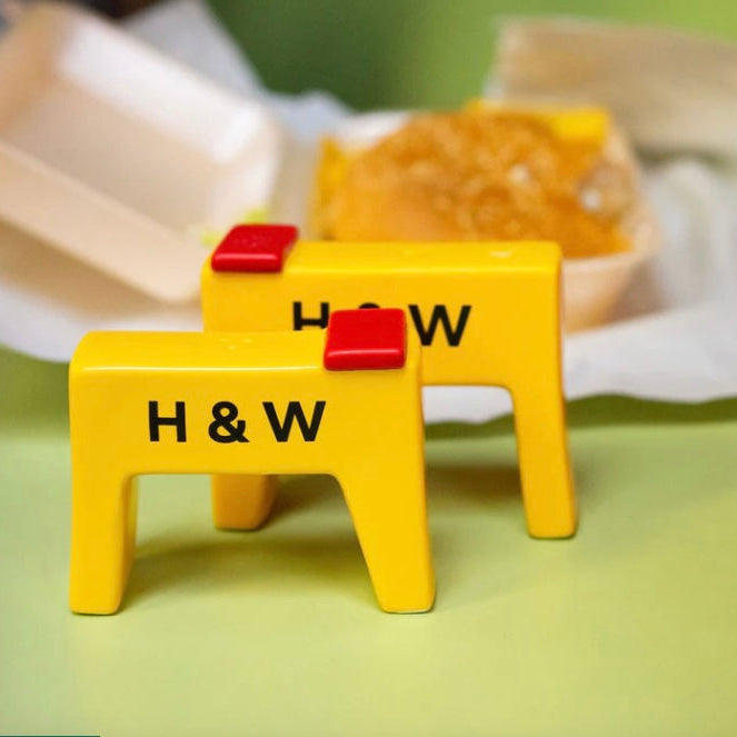 H&W Cranes Salt & Pepper Shakers