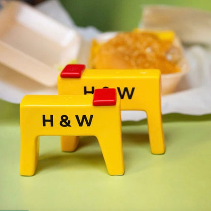 H&W Cranes Salt & Pepper Shakers