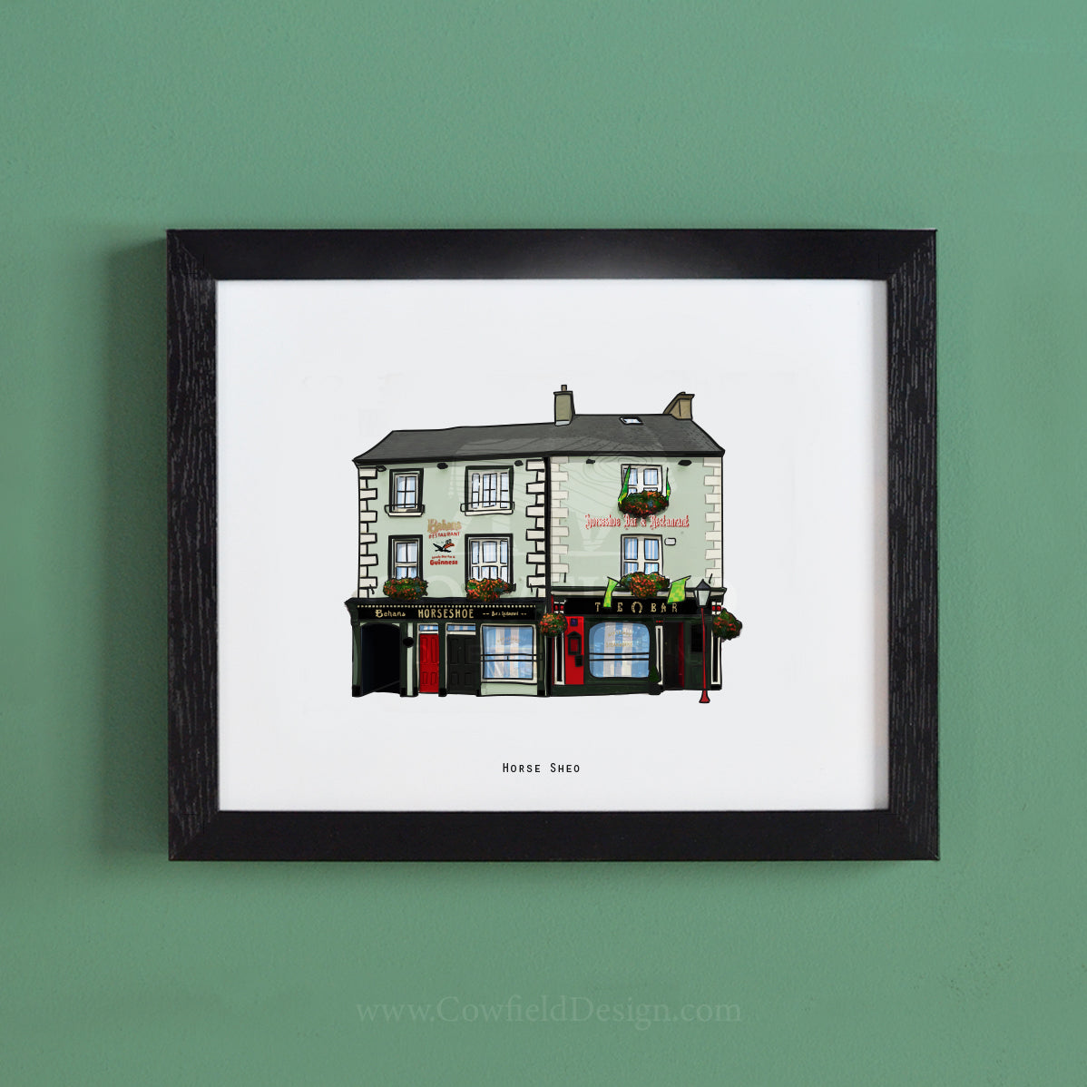 Horse Sheo Illustrated Pubs of Kerry