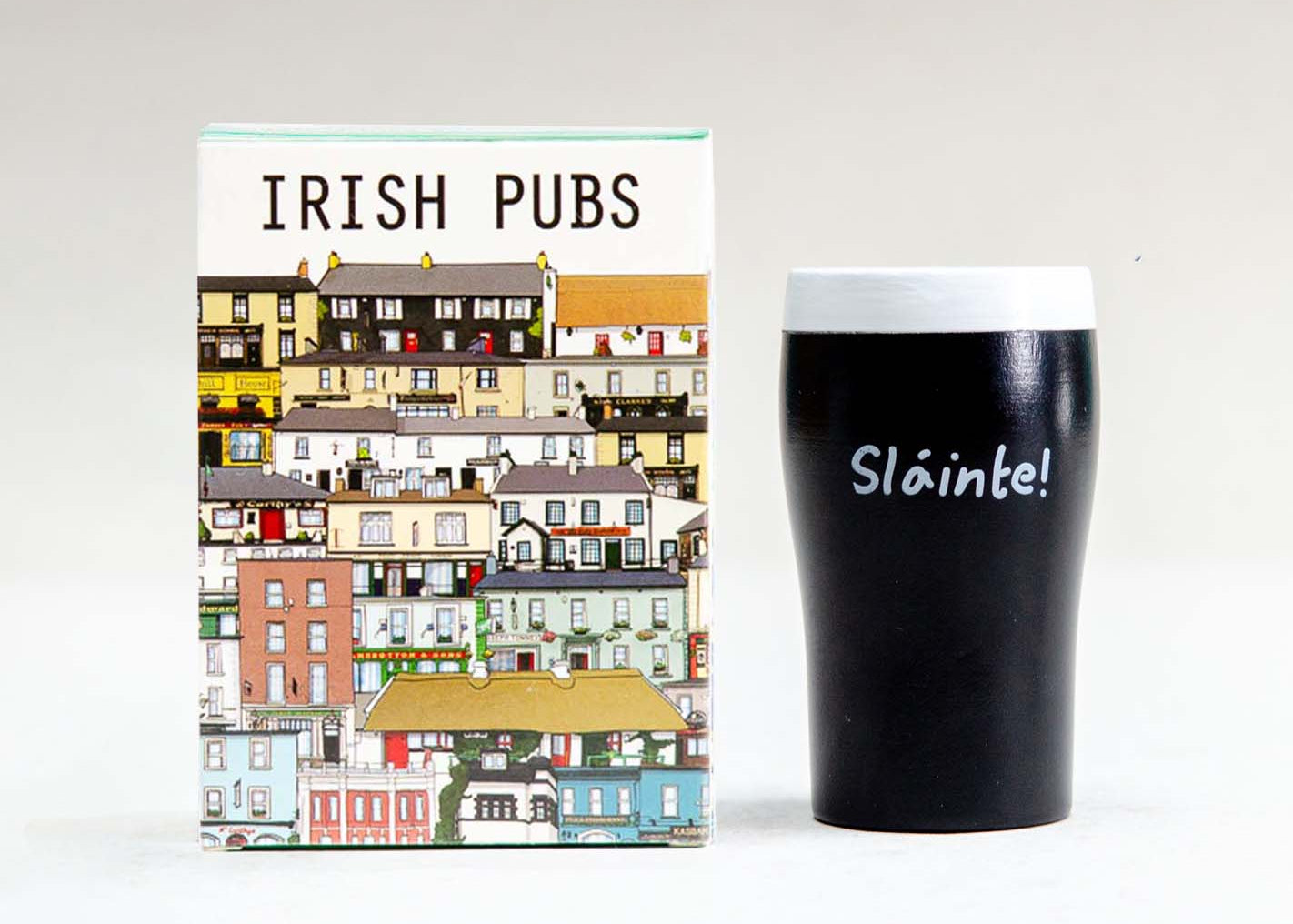 Irish Pubs Pint & Pub Playing Cards Gift Bundle