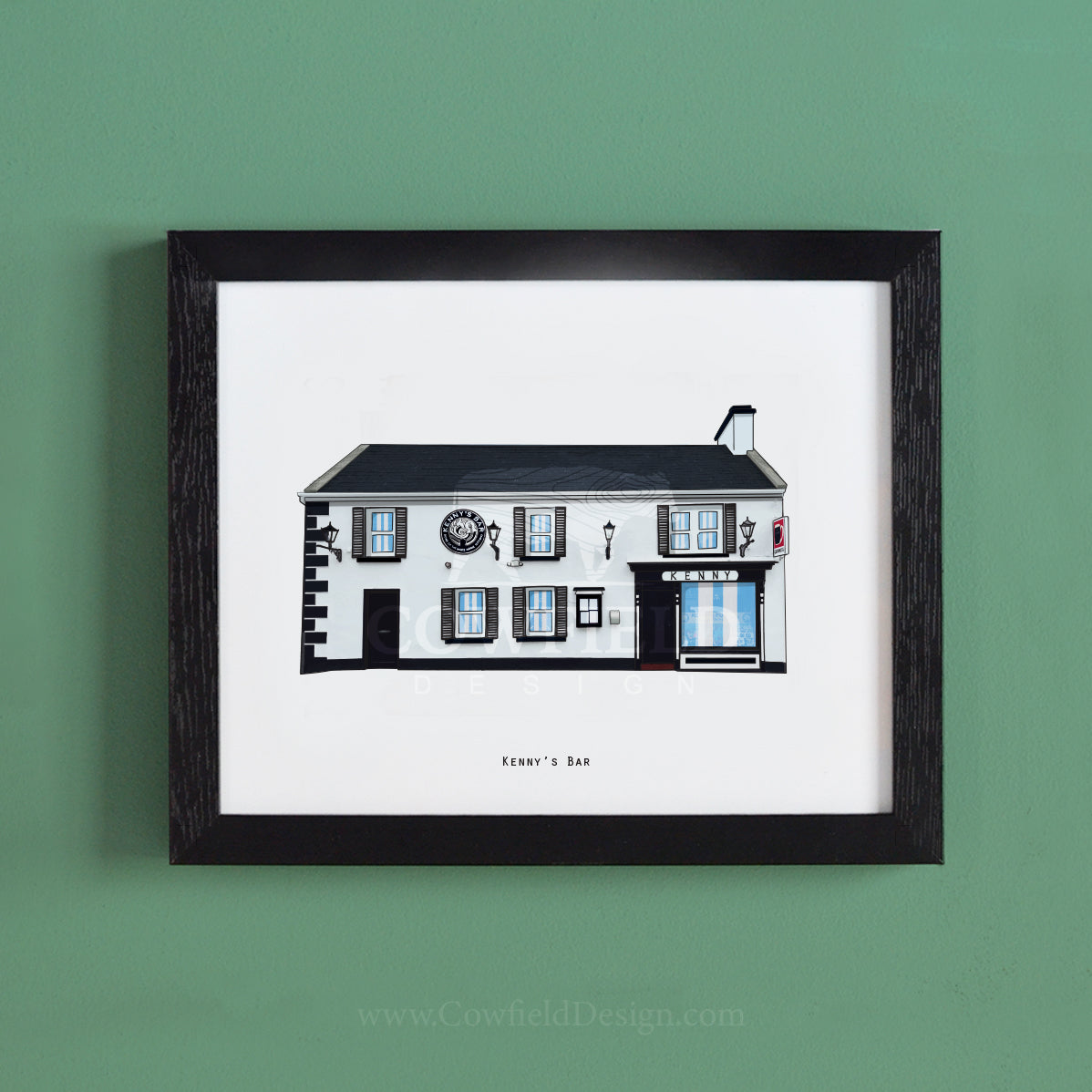 Kenny's Bar - Clare Illustrated Pubs of Clare