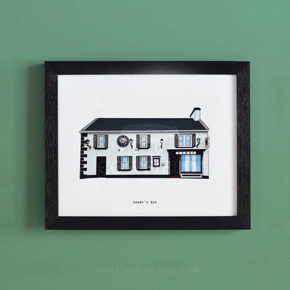 Kenny's Bar - Clare Illustrated Pubs of Clare