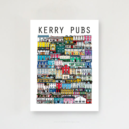 300x400mm Unframed Kerry Pubs 1st Edition