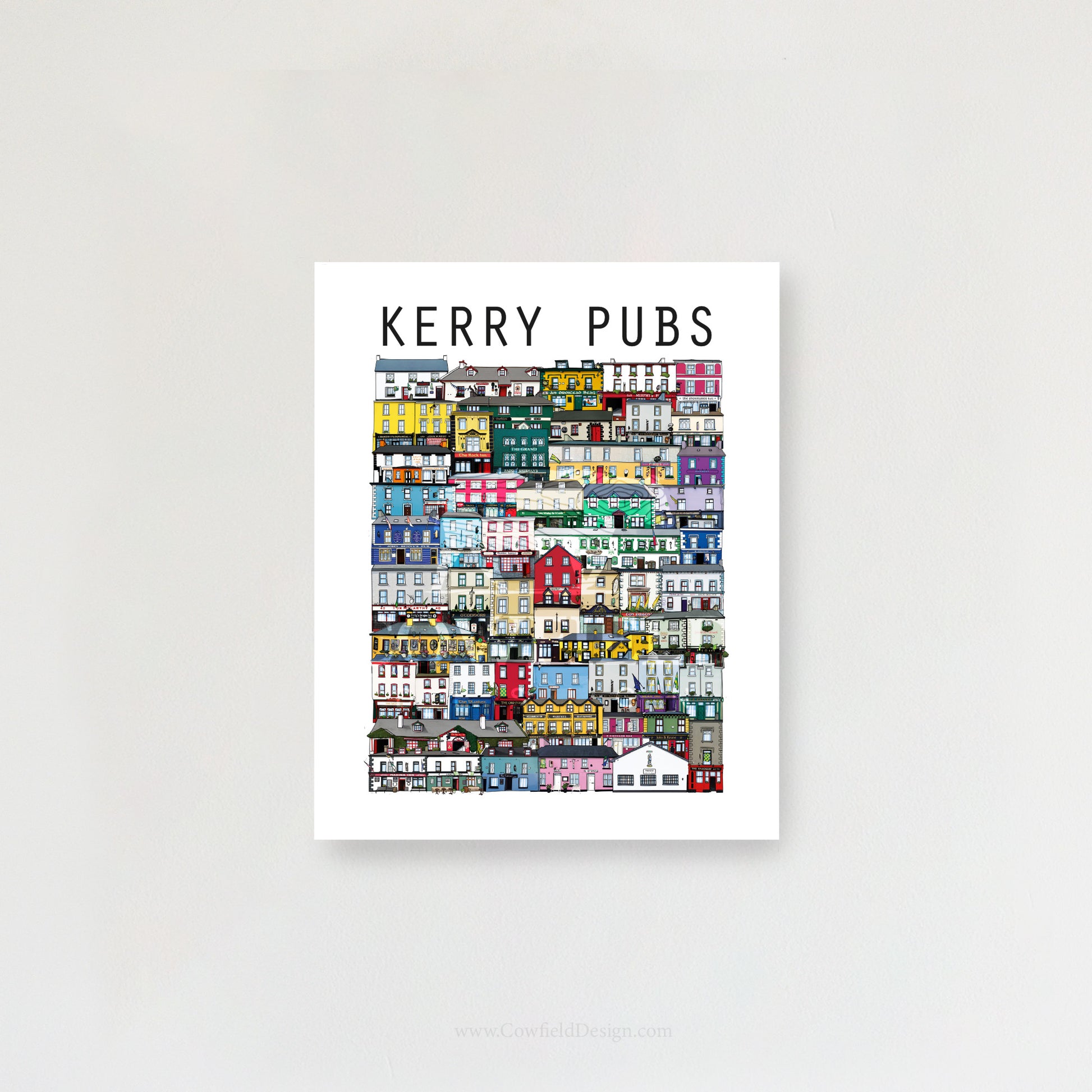 8x10 inch Unframed Kerry Pubs 1st Edition