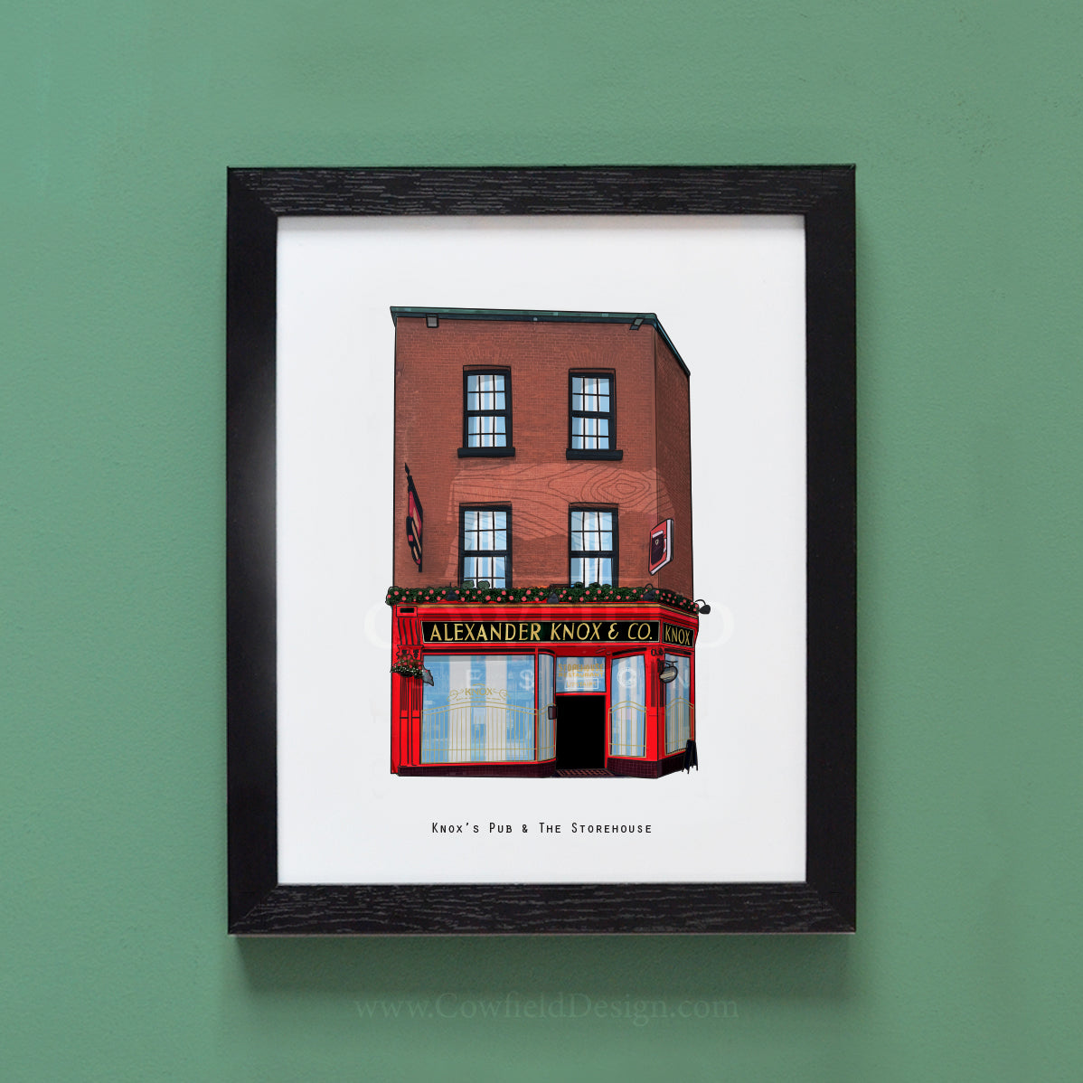 Knox's Pub & The Storehouse - Clare Illustrated Pubs of Clare