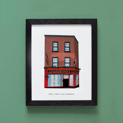 Knox's Pub & The Storehouse - Clare Illustrated Pubs of Clare