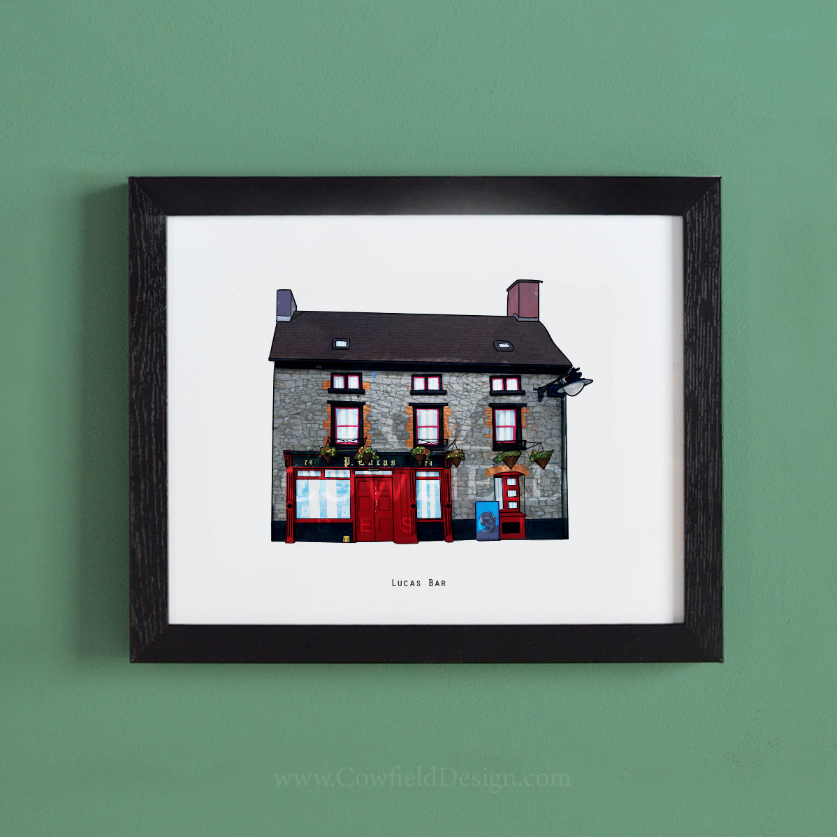 Lucas Bar - Clare Illustrated Pubs of Clare