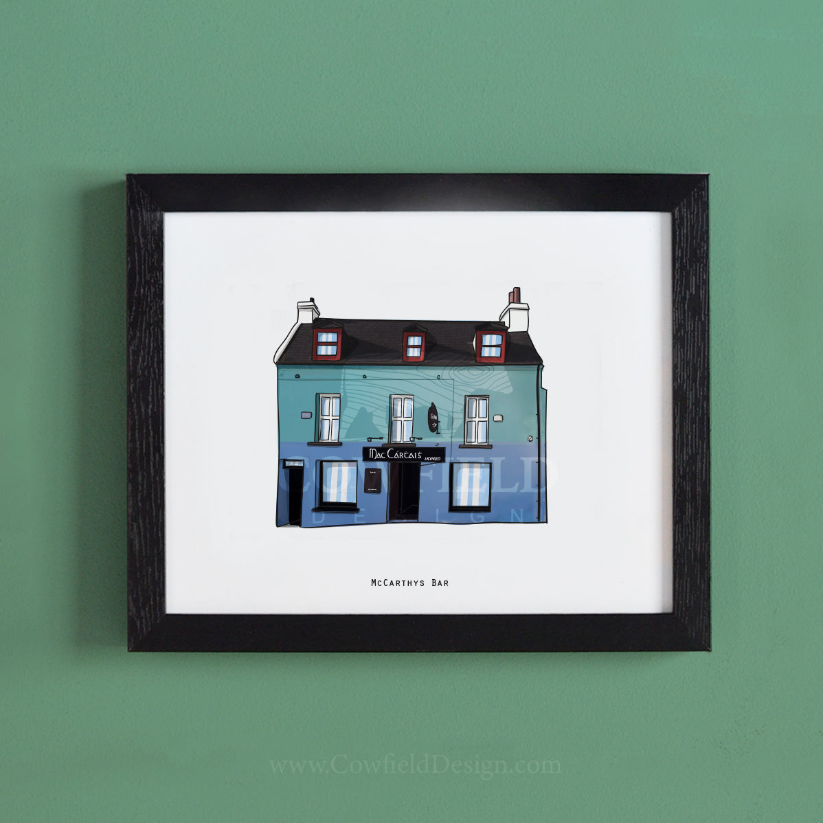 McCarthys Bar Illustrated Pubs of Kerry