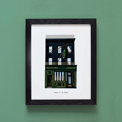 Niall's on 52nd - NYC Illustrated Pubs of New York