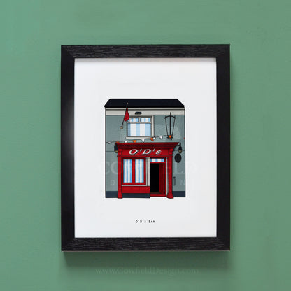 O'D's Bar Illustrated Pubs of Mayo