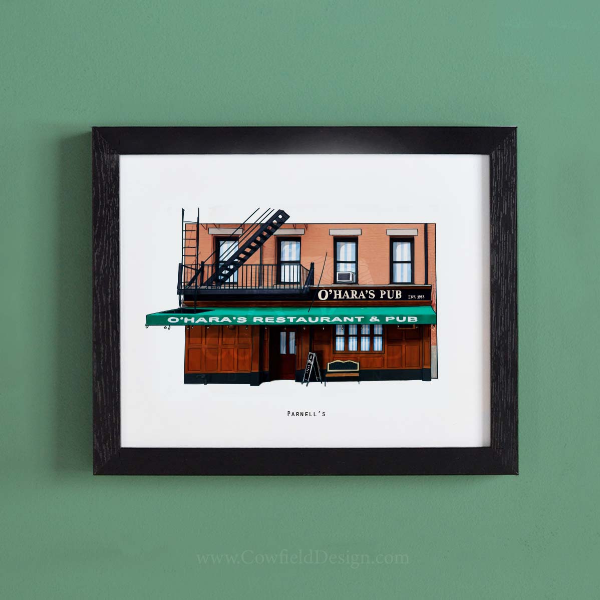 O'Hara's - NYC Illustrated Pubs of New York