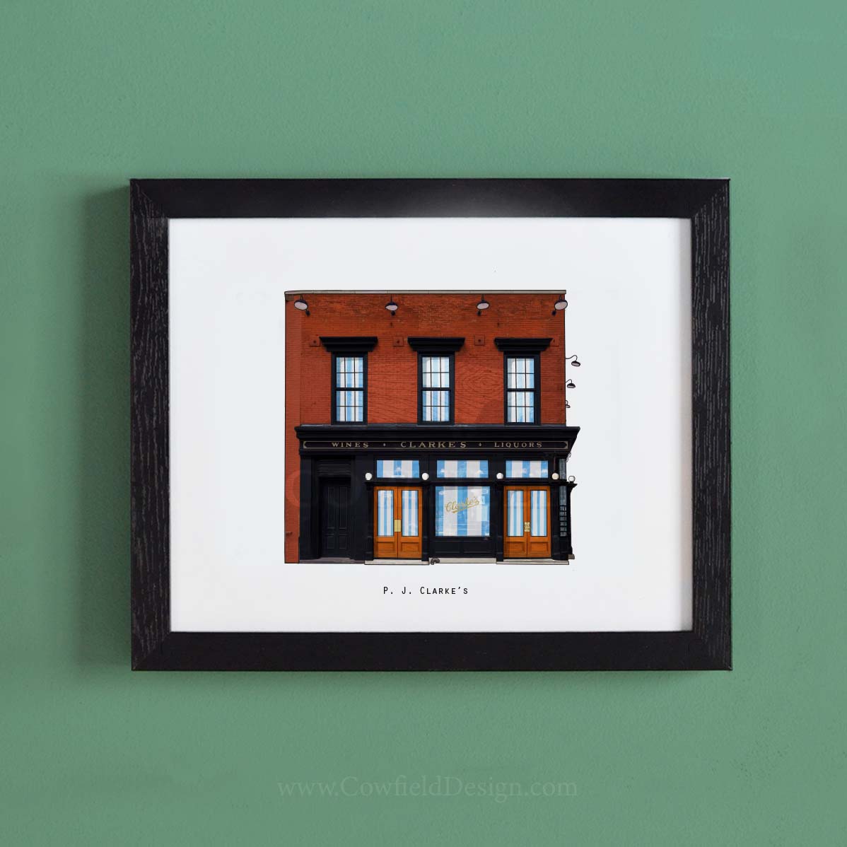P. J. Clarke’s - NYC Illustrated Pubs of New York