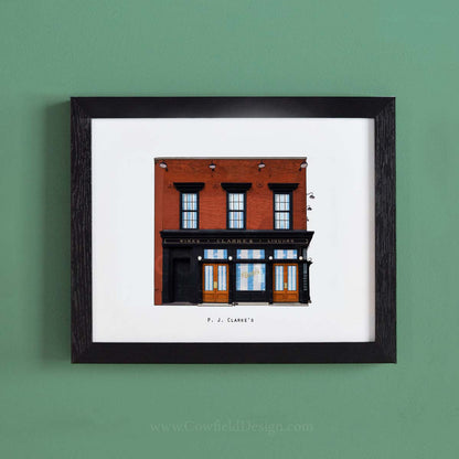 P. J. Clarke’s - NYC Illustrated Pubs of New York