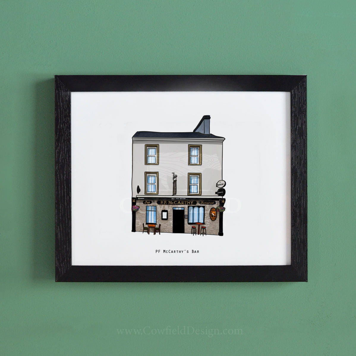 PF McCarthy's Bar Illustrated Pubs of Kerry