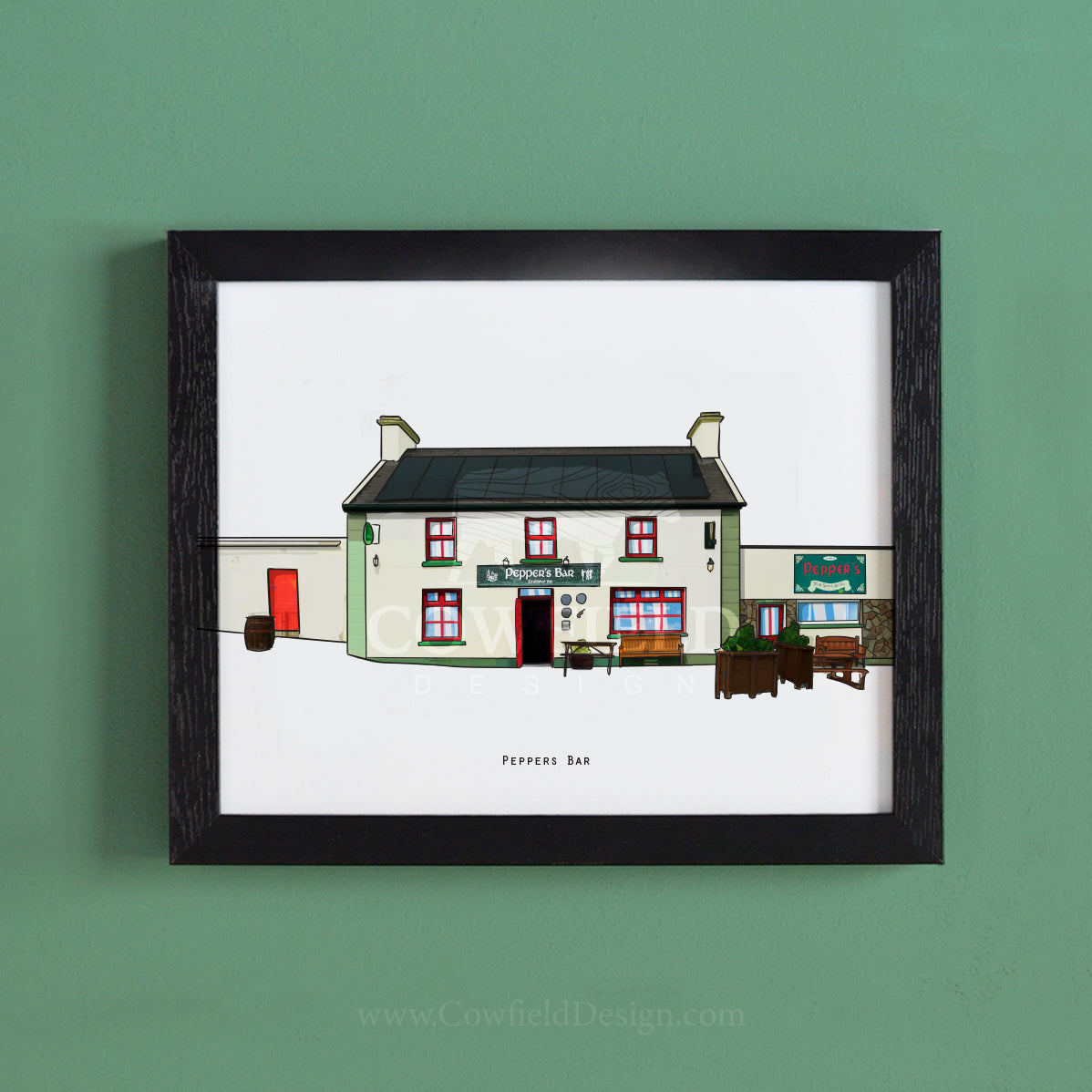 Peppers Pub – Clare Illustrated Pubs of Clare