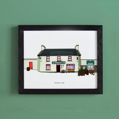 Peppers Pub – Clare Illustrated Pubs of Clare