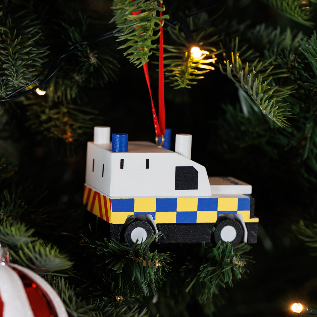 Belfast Police Van Decoration
