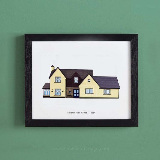 Custom House Illustration license for website