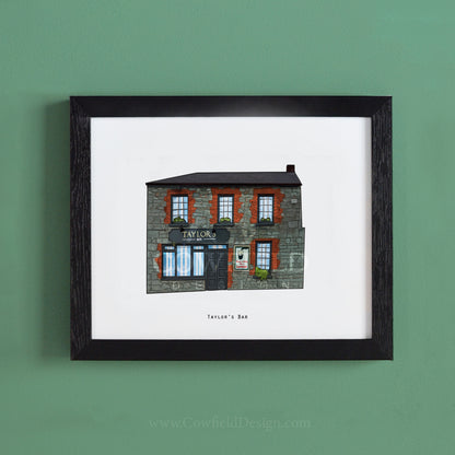 Taylor’s Bar - Clare Illustrated Pubs of Clare