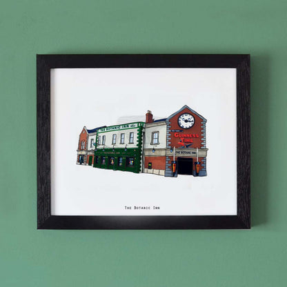 The Botanic Inn Illustrated Pubs of Belfast