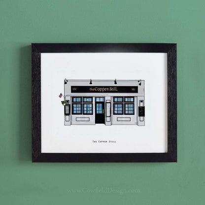 The Copper Still - NYC Illustrated Pubs of New York