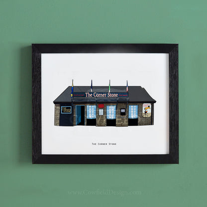 The Corner Stone - Clare Illustrated Pubs of Clare