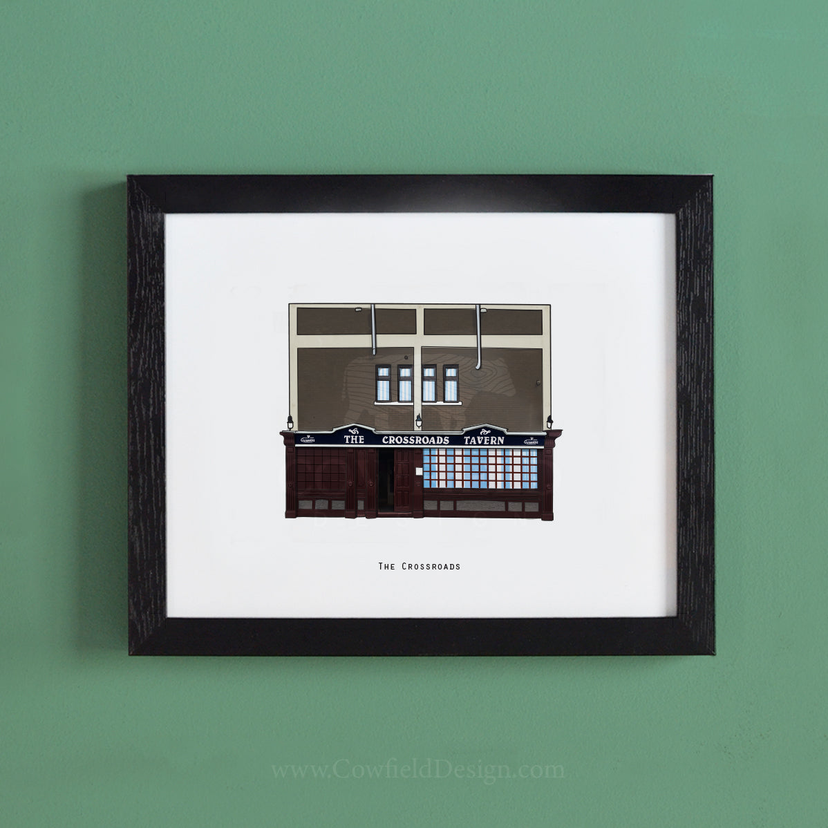 The Crossroads - Clare Illustrated Pubs of Clare