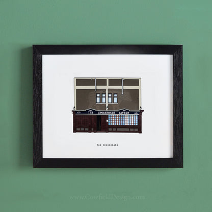 The Crossroads - Clare Illustrated Pubs of Clare