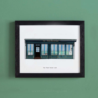 The Four-Faced Liar NYC Illustrated Pubs of New York