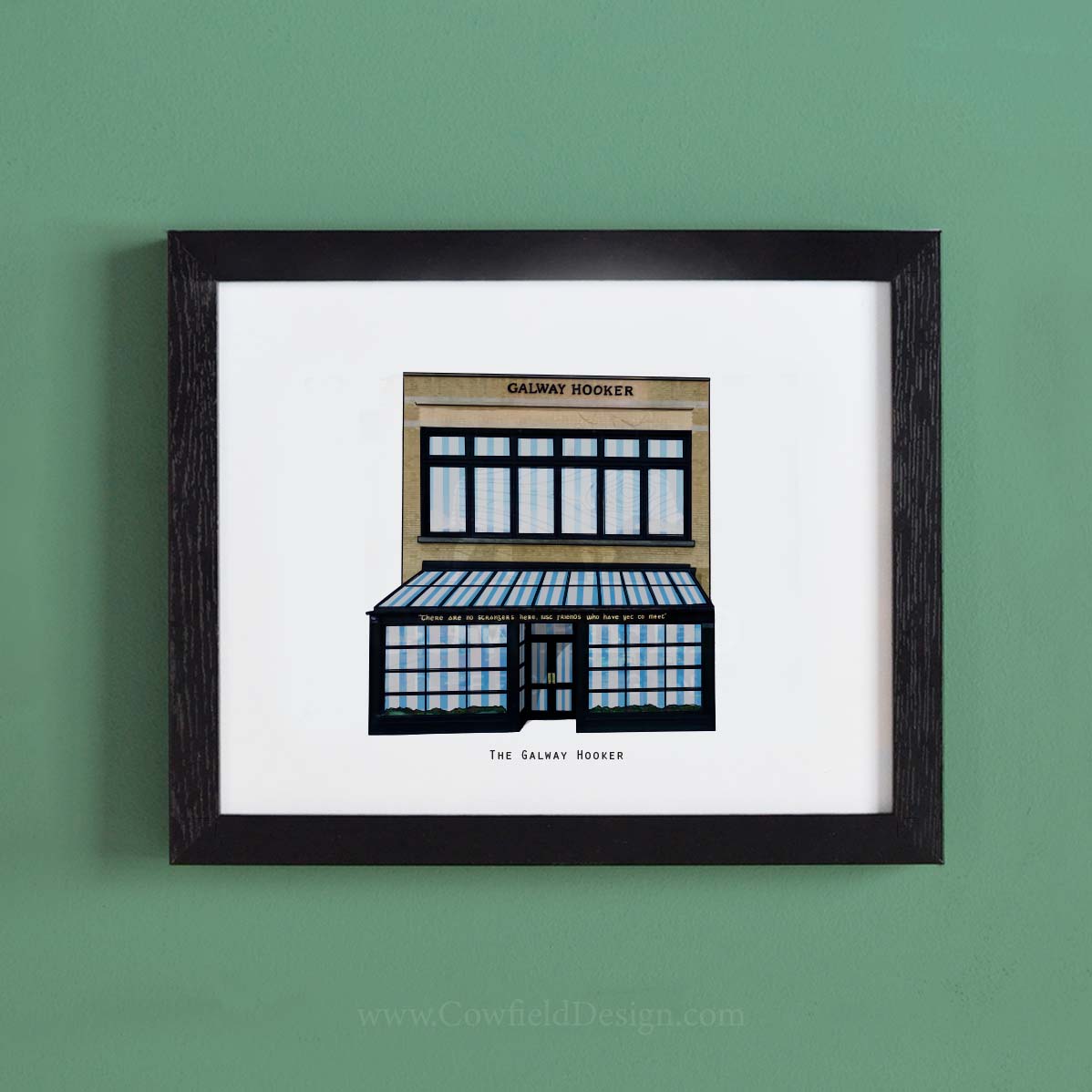 The Galway Hooker NYC Illustrated Pubs of New York