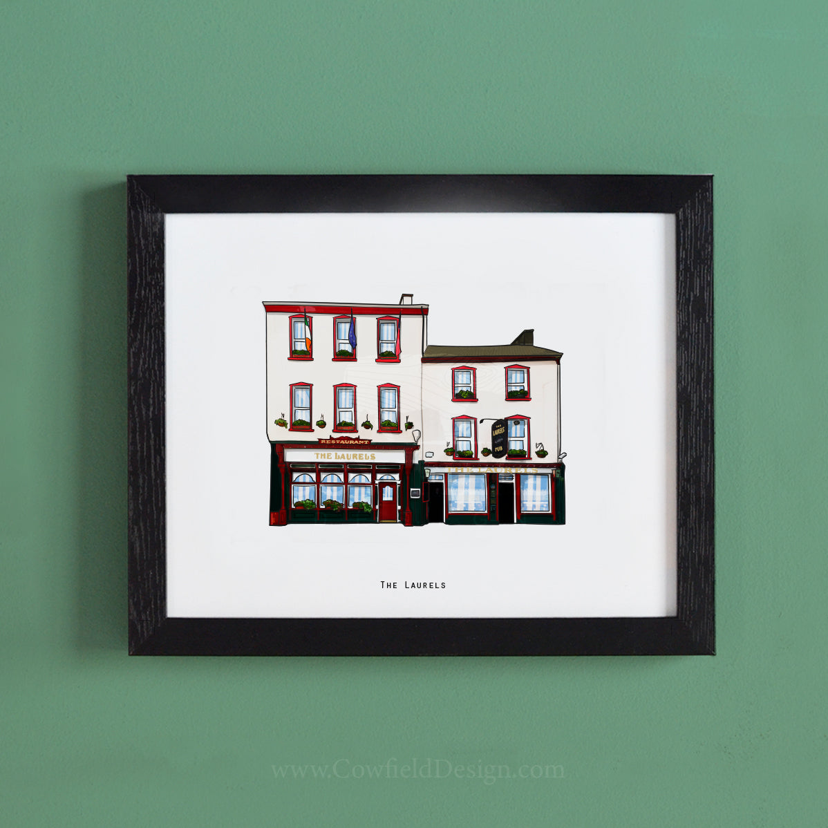 The Laurels Illustrated Pubs of Kerry