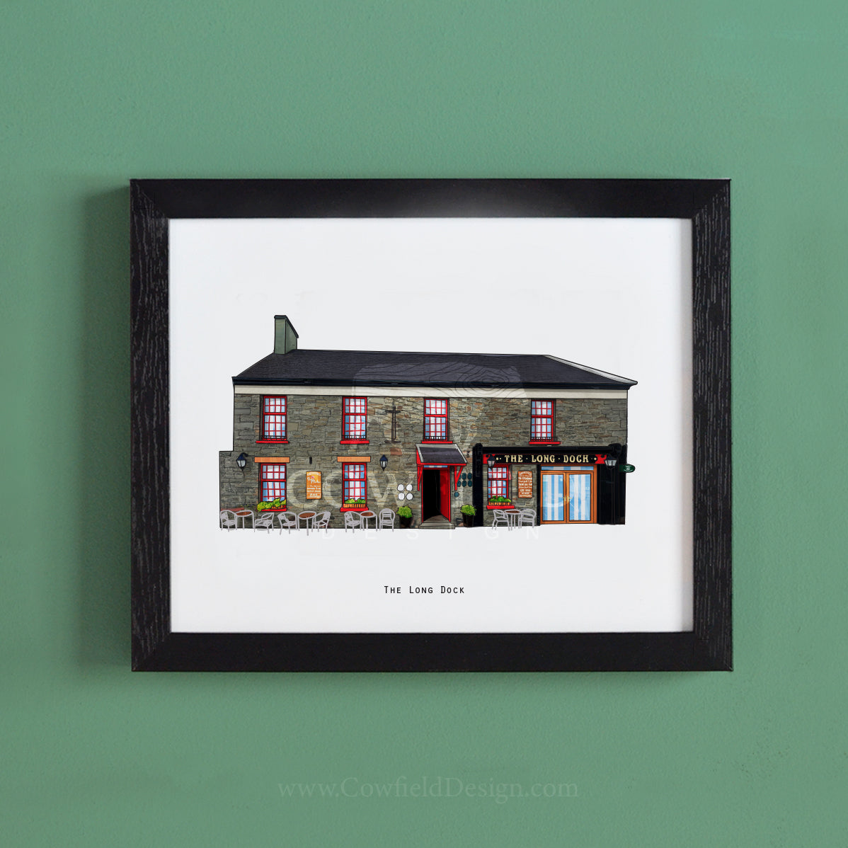 The Long Dock – Clare Illustrated Pubs of Clare