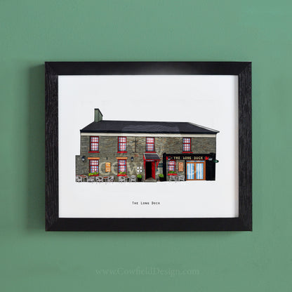 The Long Dock – Clare Illustrated Pubs of Clare