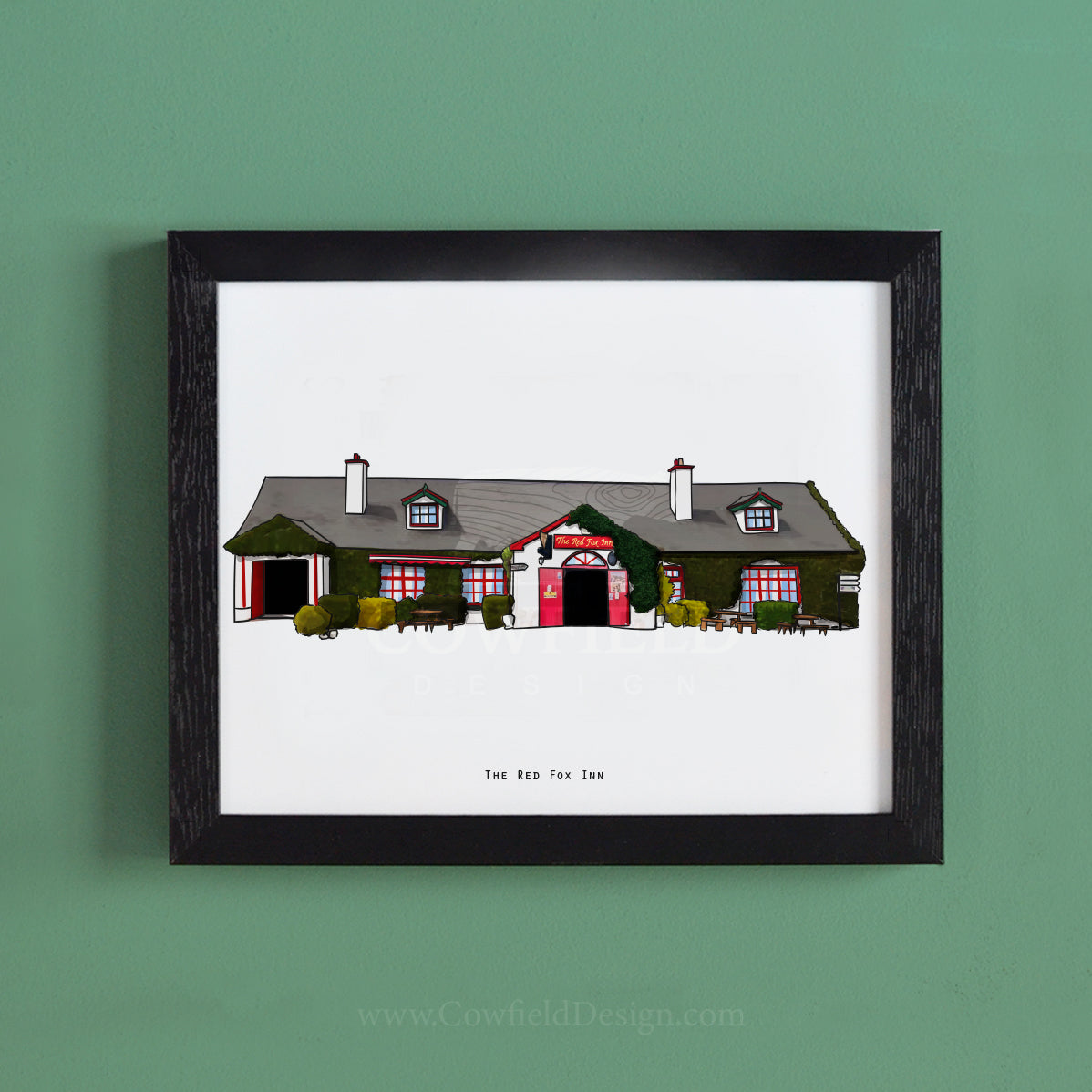 The Red Fox Inn Illustrated Pubs of Kerry