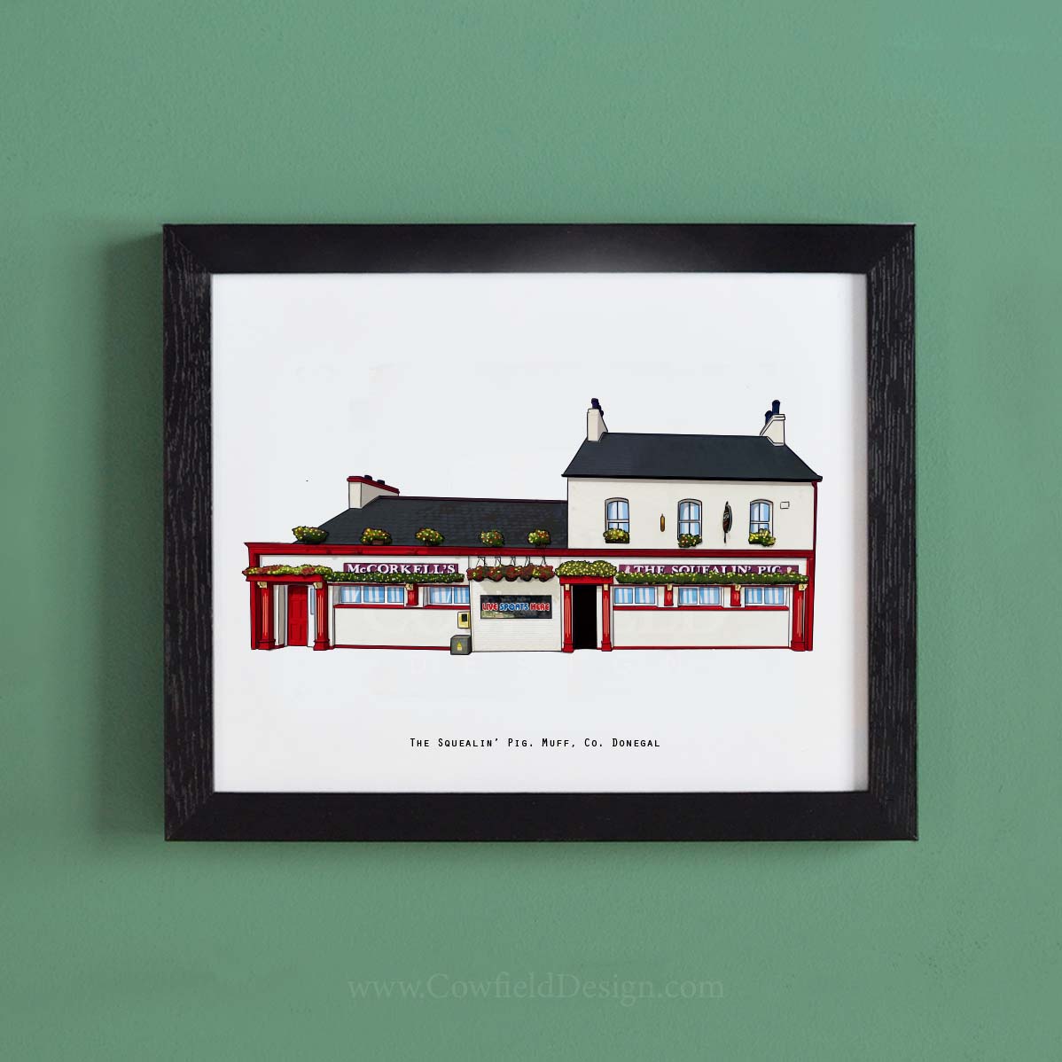 The Squealin Pig Muff - Donegal Requested Pubs 11th