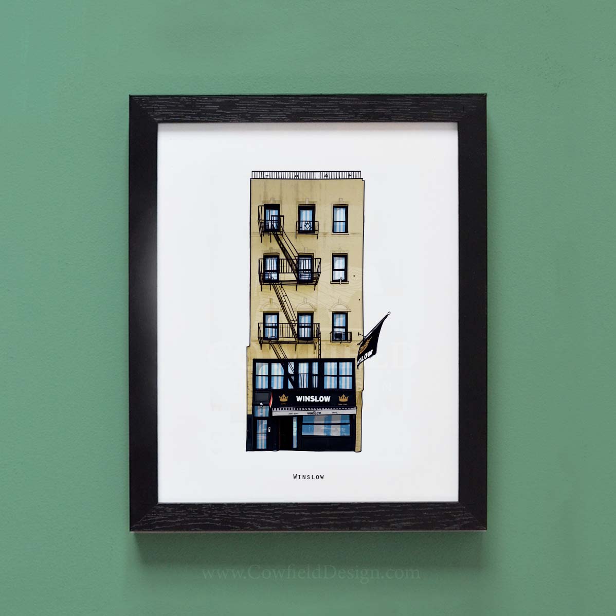 The Winslow - NYC Illustrated Pubs of New York