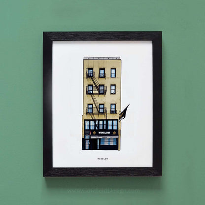 The Winslow - NYC Illustrated Pubs of New York