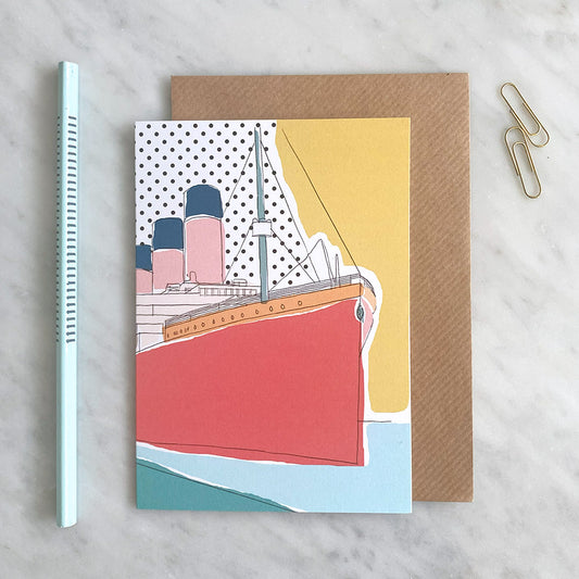 Titanic Greeting Card