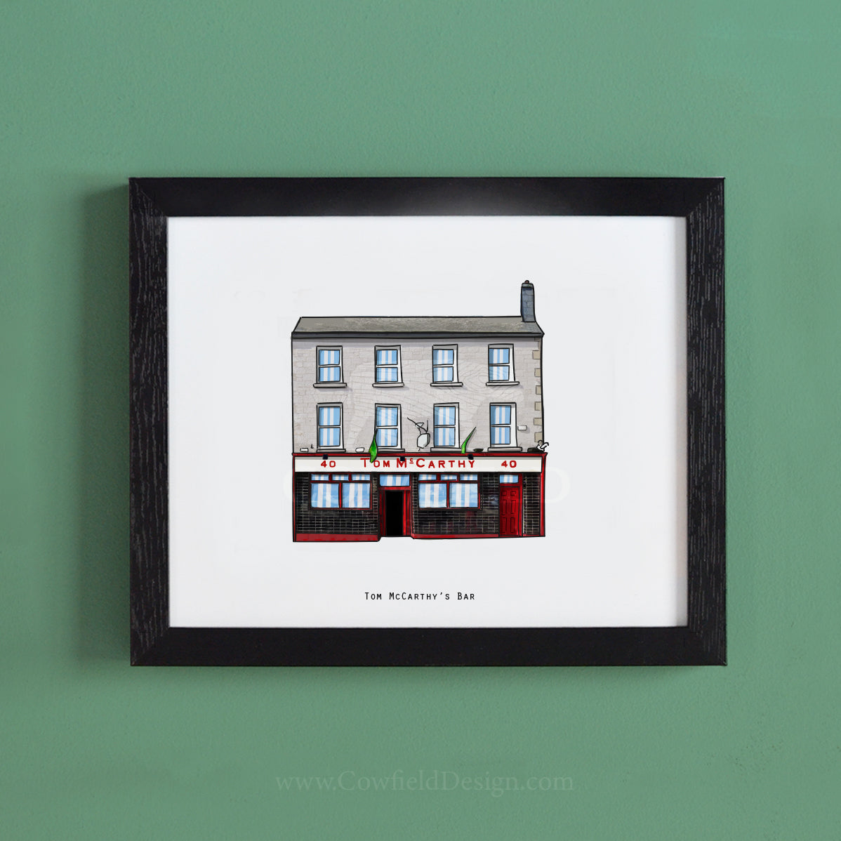 Tom McCarthy's Bar Illustrated Pubs of Kerry