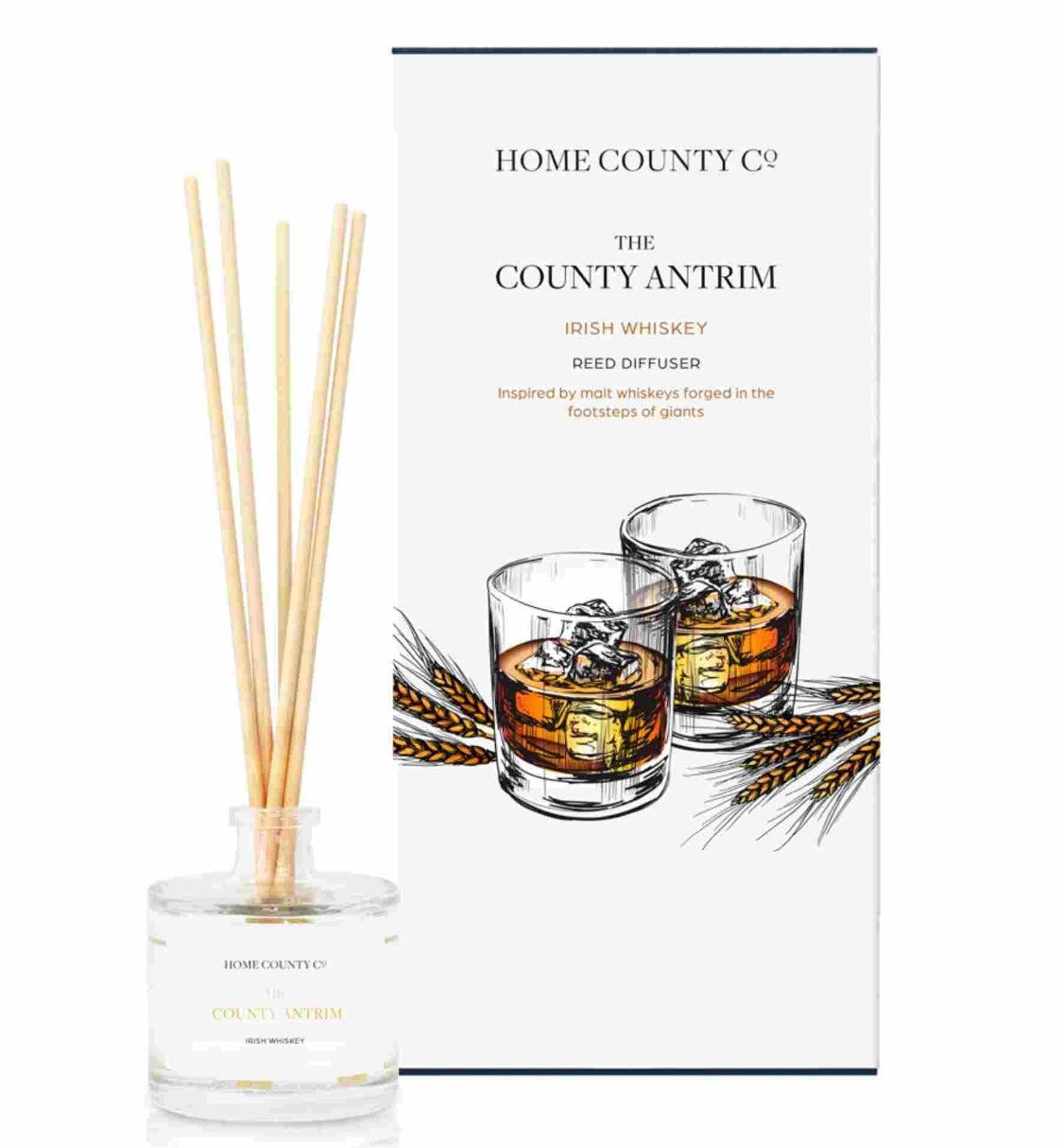 Antrim Reed Diffuser - Irish Whiskey Reed Diffuser