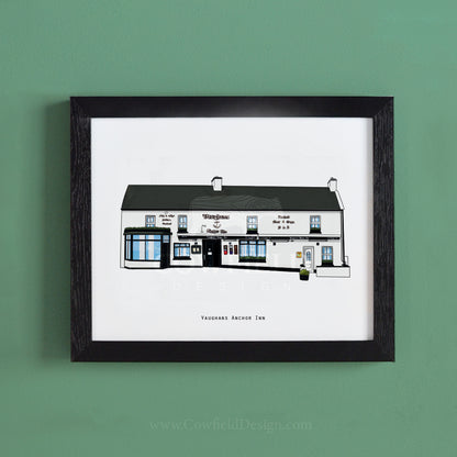 Vaughans Anchor Inn - Clare Illustrated Pubs of Clare
