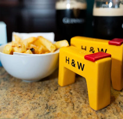 H&W Cranes Salt & Pepper Shakers