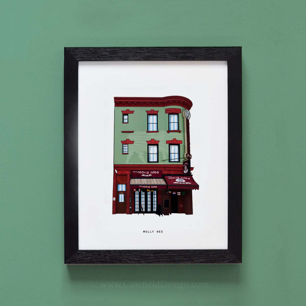 Molly Wee - NYC Illustrated Pubs of New York
