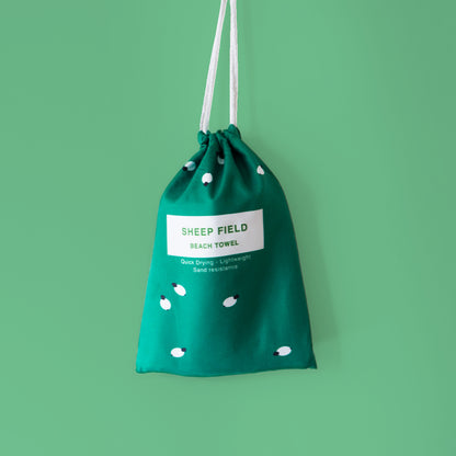 Sheep Field - Beach Towel