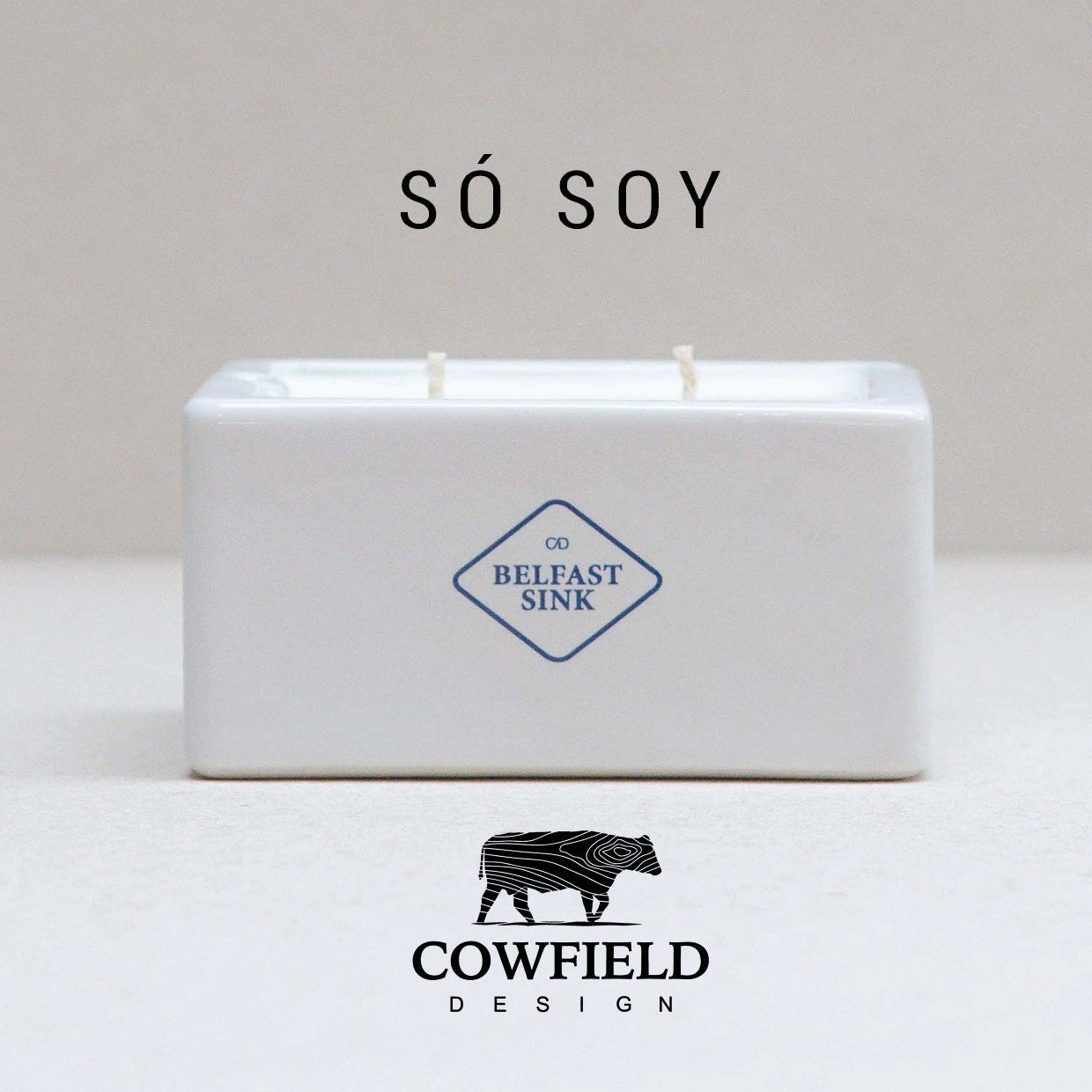 Só Soy x Cowfield Deisign Sink Candles
