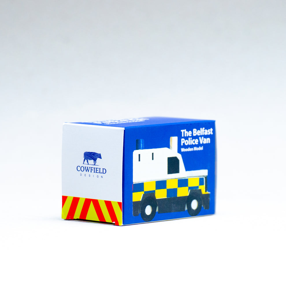 Belfast Police Van | Belfast Gifts | Cowfield Design
